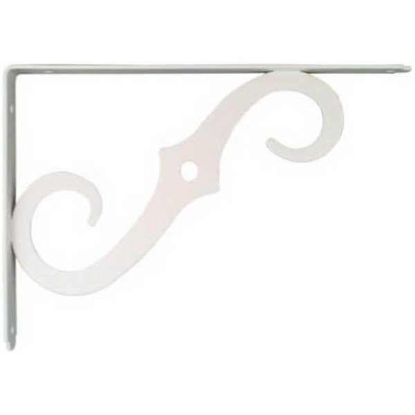 Keen N229-443 10 x 7 in. Ornamental Bracket; Antique White KE878760